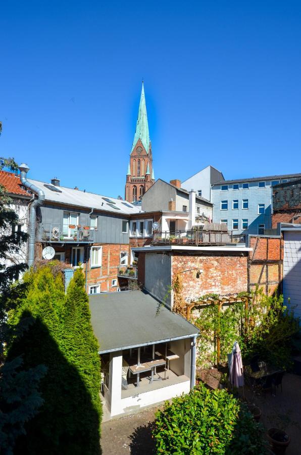 Stadtjuwel Schwerin Luxus Ferienhaus in der Altstadt Exterior foto